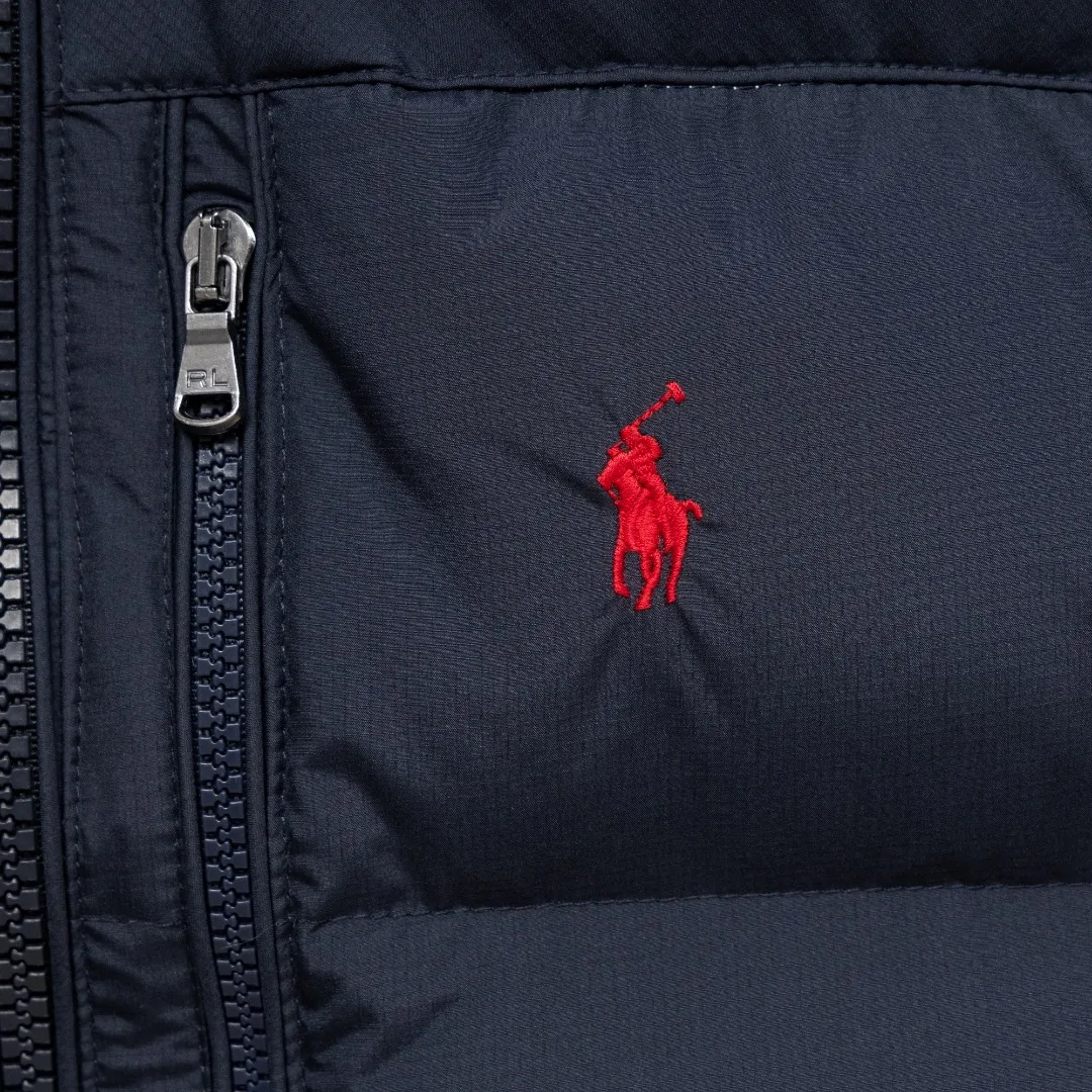 P600 top version (different currency) You can scan the code to enter the official website (national standard 90 down) Style: POLO Ralph Lauren small label embroidery knitted old money style down vest Color: picture color Size: S-XL Fabric: woven (national standard 90 down) Accessories: full set of customized accessories No gender distinction, same style for men and women
